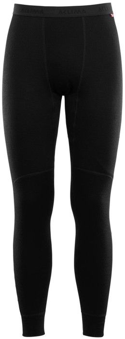 Aclima M's DoubleWool Longs Jet Black/Marengo