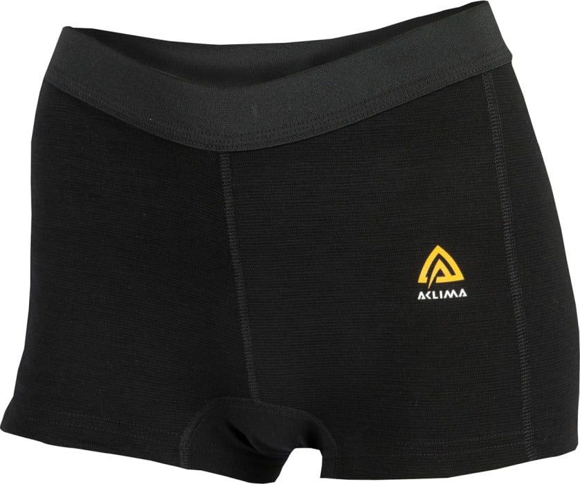 Aclima WarmWool Boxer Shorts Woman Jet Black
