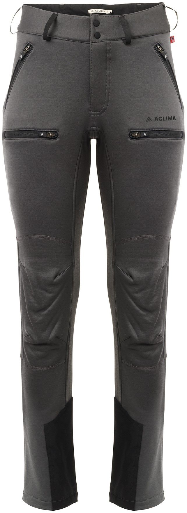 Aclima WoolShell Pant naisten ulkoiluhousut, harmaa