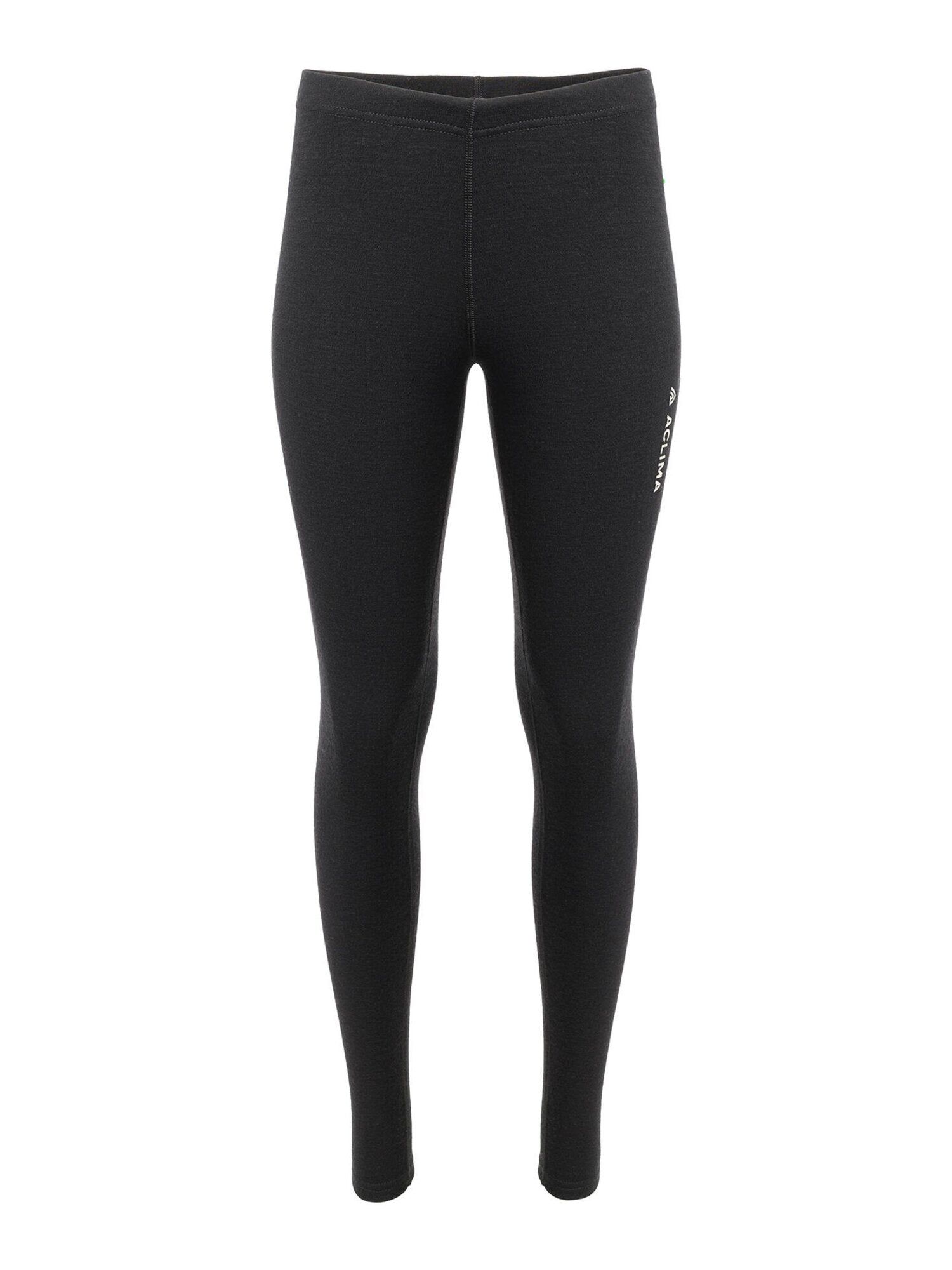 Aclima WarmWool Longs Woman Jet Black