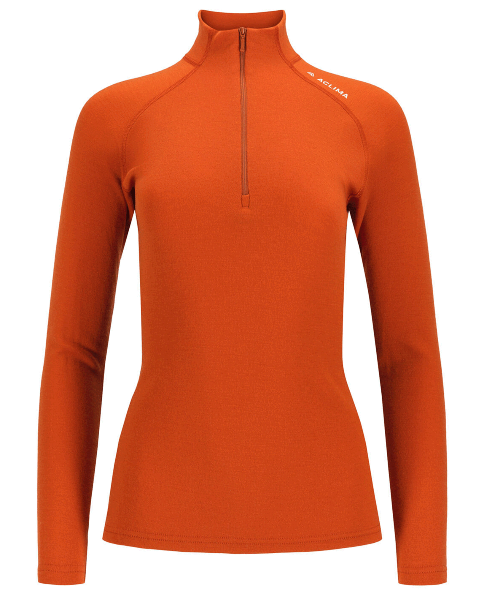 Aclima WarmWool Mockneck Ws Gold Flame