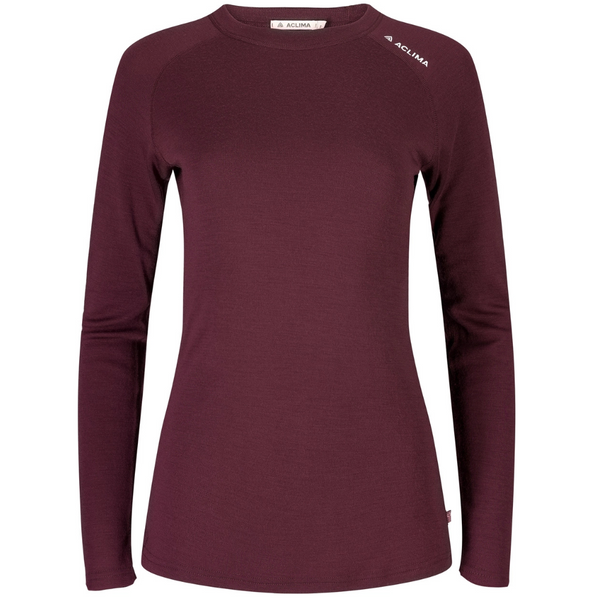 Aclima W's Warmwool Crewneck Fig