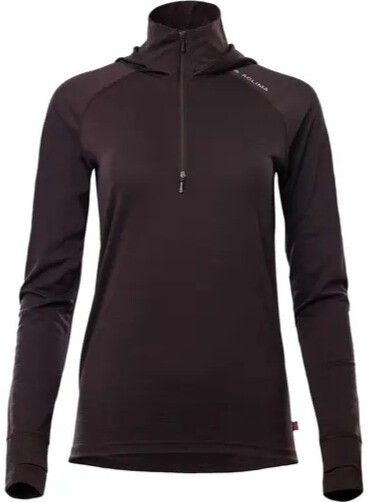Aclima Aclima LightWool 180 Hoodie W"s Chocolate Plum'