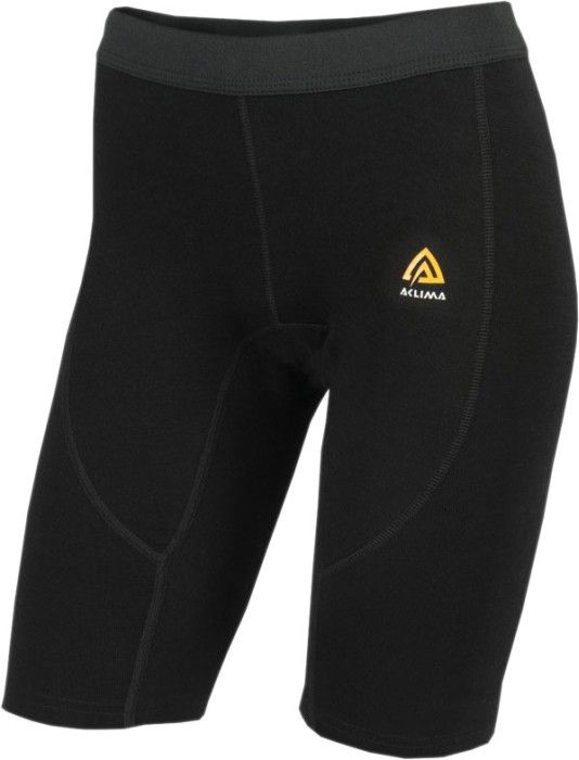 Aclima W's WarmWool Shorts Long Jet Black