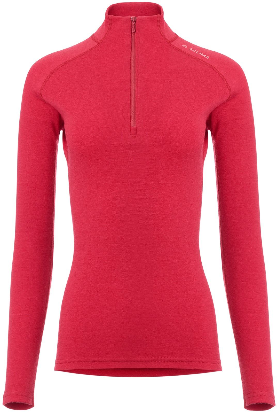 Aclima WarmWool Mockneck Woman Jester Red