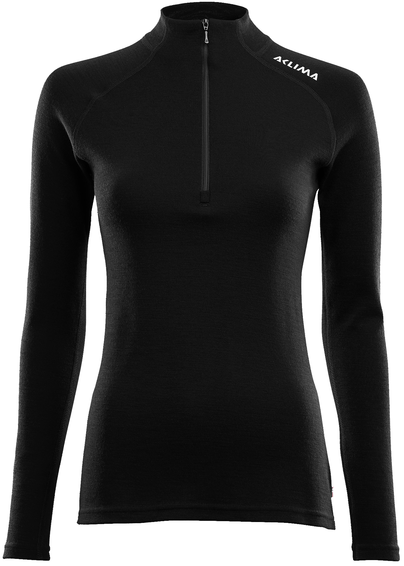 Aclima WarmWool Mockneck Woman Jet Black