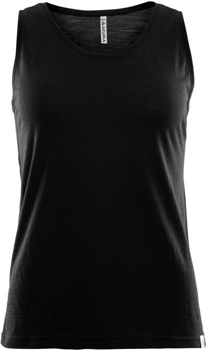 Aclima LightWool Singlet Woman Jet Black