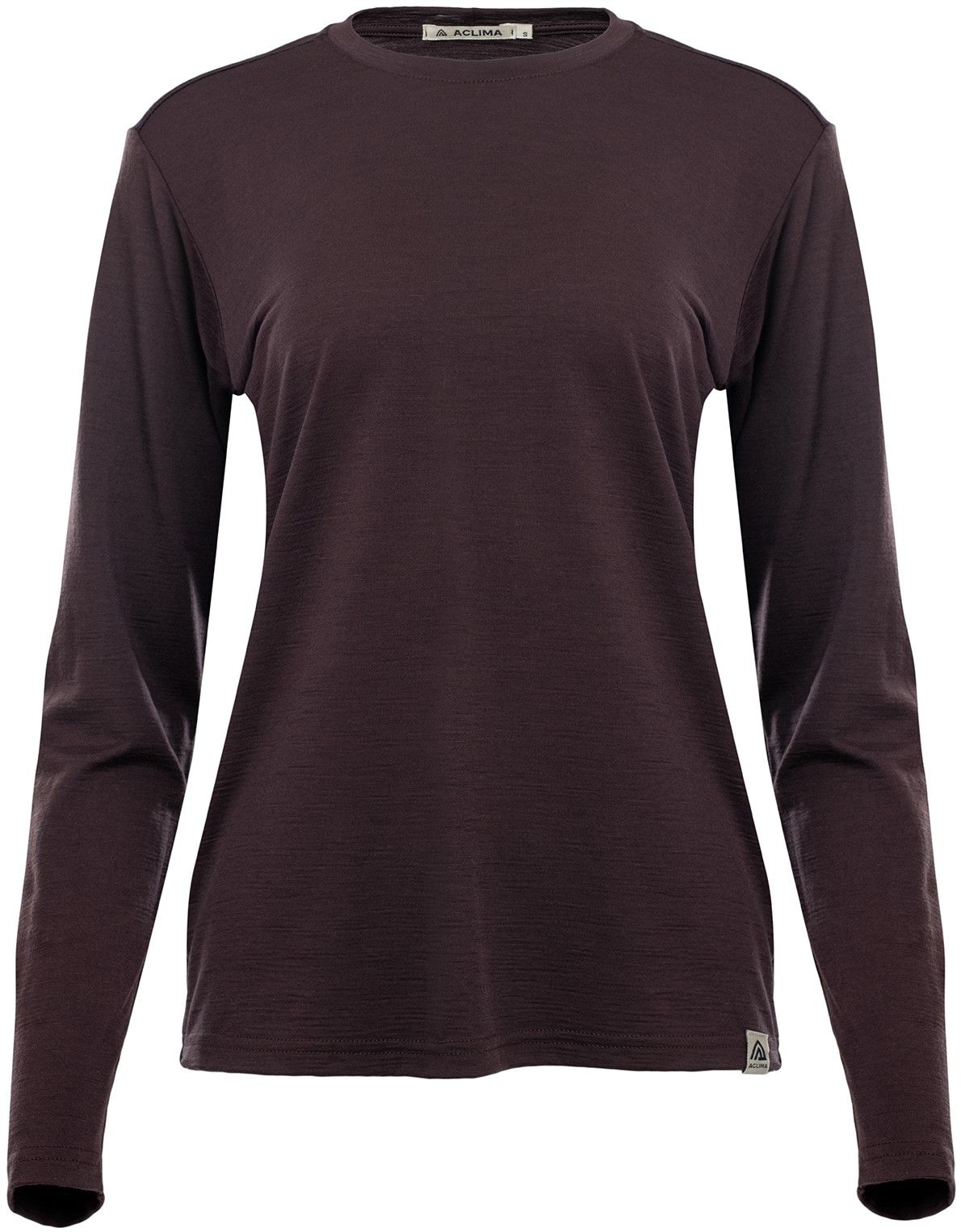 Aclima LightWool 180 Crewneck W's Chocolate Plum