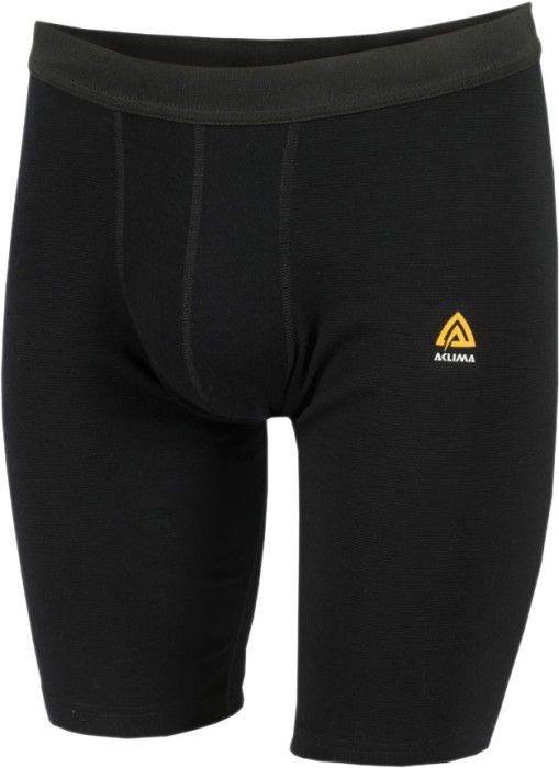 Aclima WarmWool Shorts Long Man Jet Black