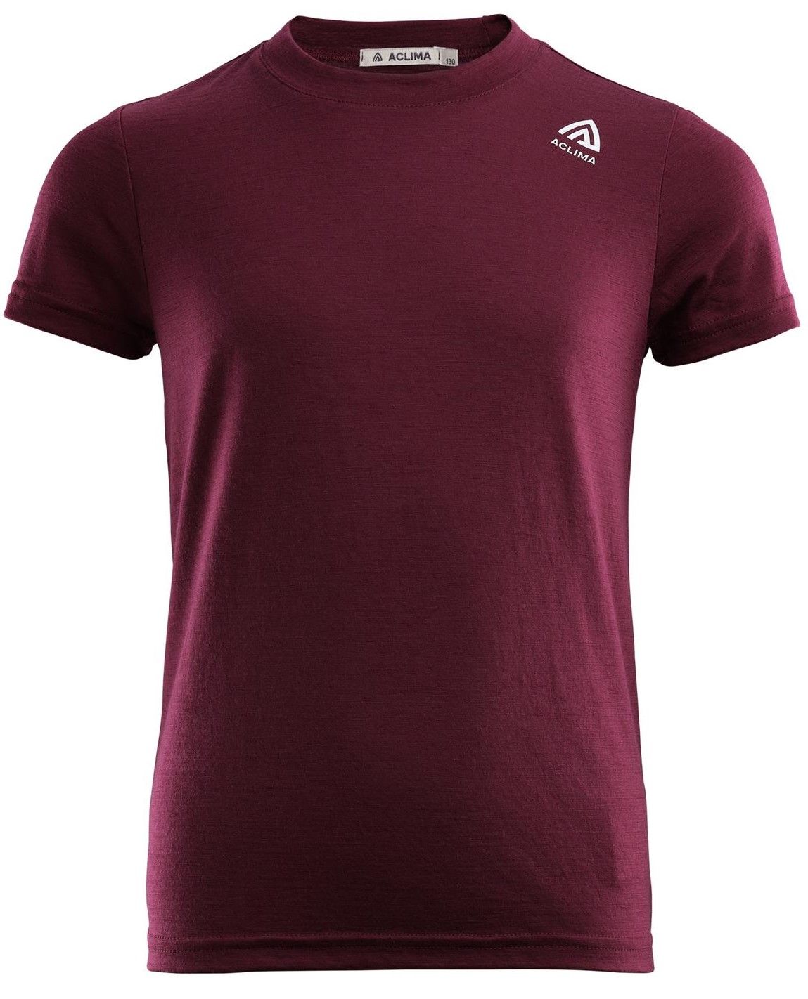 Aclima LightWool T-Shirt Junior Zinfandel