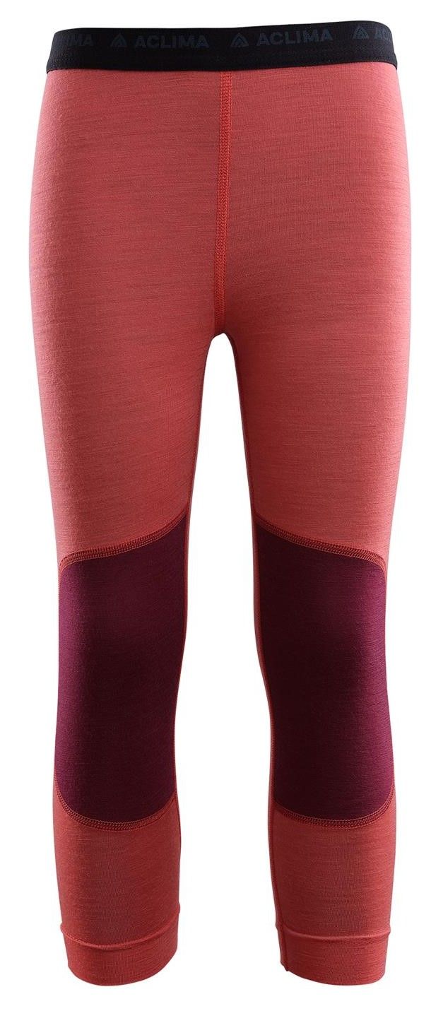 Aclima LightWool Longs Children Baked Apple/Zinfandel