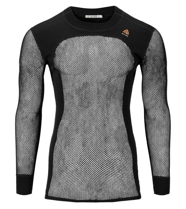 Aclima WN crew neck aluskerrastopaita, musta