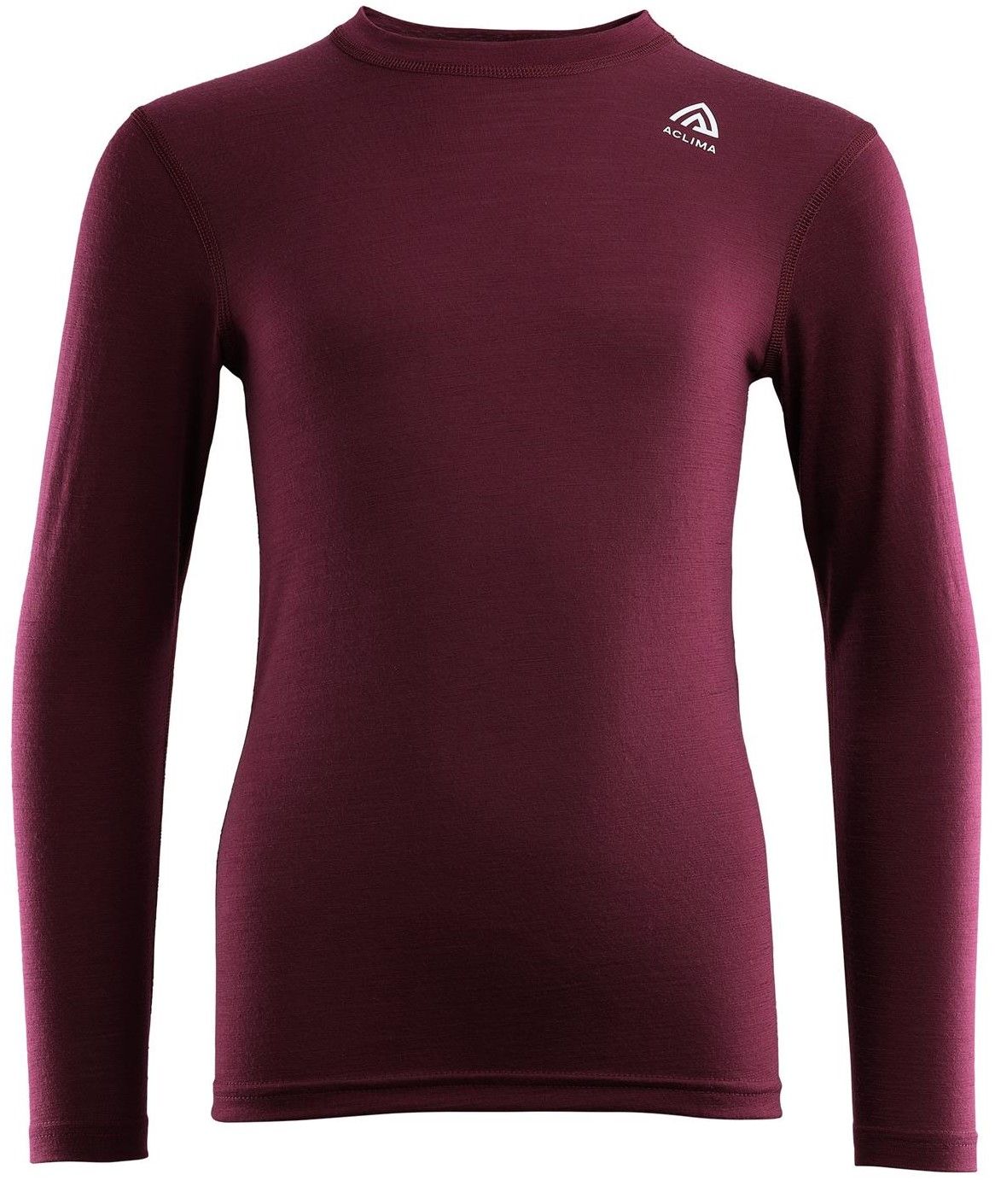 Aclima Lightwool Crewneck Junior merinopaita, Zinfandel