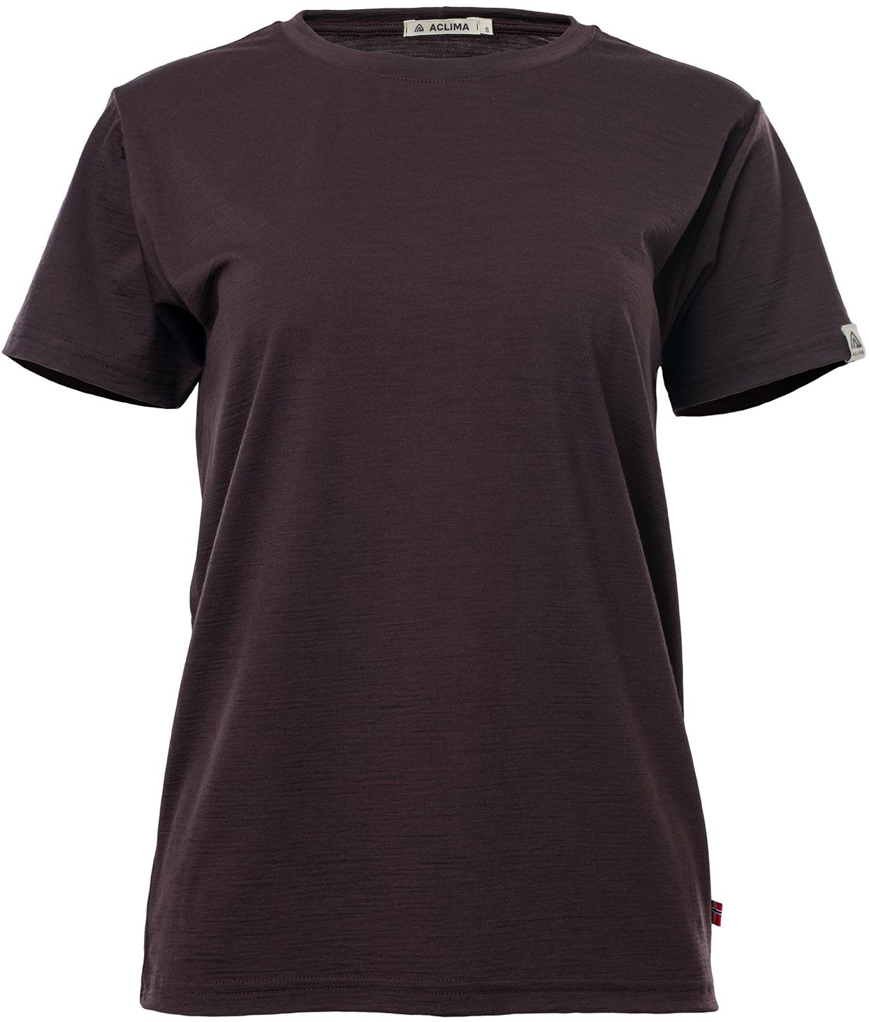 Aclima LightWool 180 Classic Tee W's Chocolate Plum