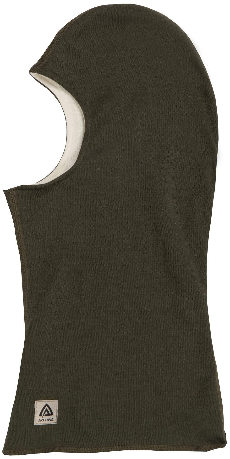 Aclima Balaclava Vändbar 2-lagers Olive Night/Nature