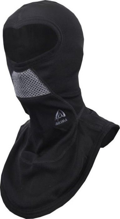 Aclima DoubleWool Balaclava UX Jet Black/Tornado