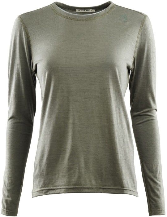 Aclima W's LightWool Undershirt Long Ranger Green
