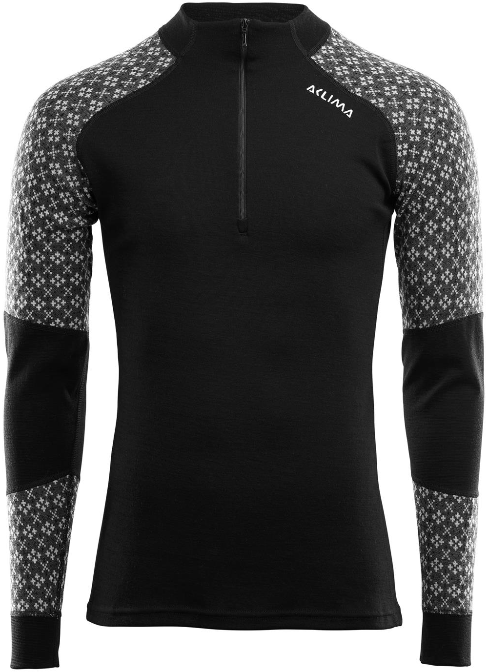 Aclima M's DesignWool Glitre Mockneck Alm