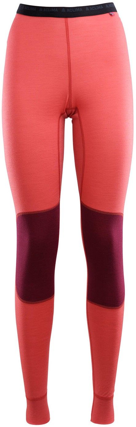 Aclima Ws Lightwool Reinforced Longs Baked Apple/Zinfandel