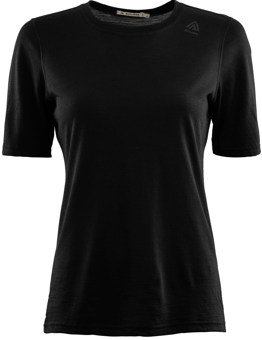 Aclima Lightwool Undershirt Tee Woman Jet Black