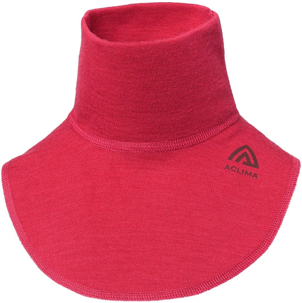 Aclima WarmWool Neckwarmer Kids/Junior lasten merinokauluri, Jester Red