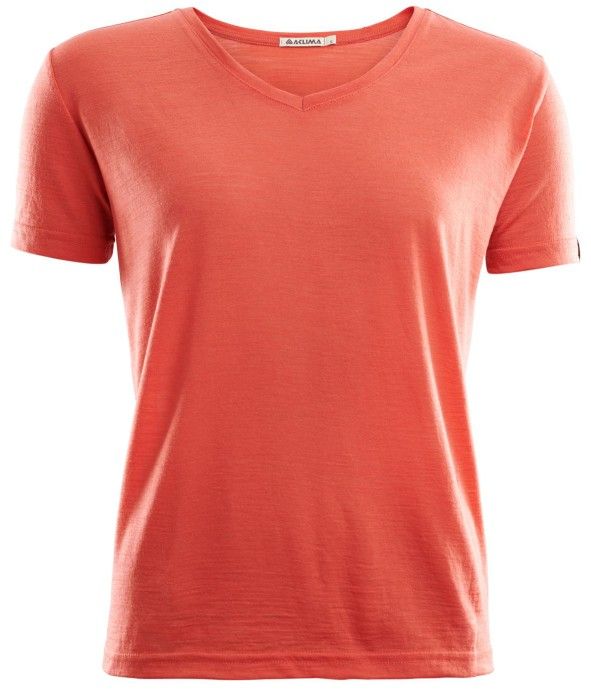 Aclima LightWool T-shirt Loose Fit Woman Burnt Sienna