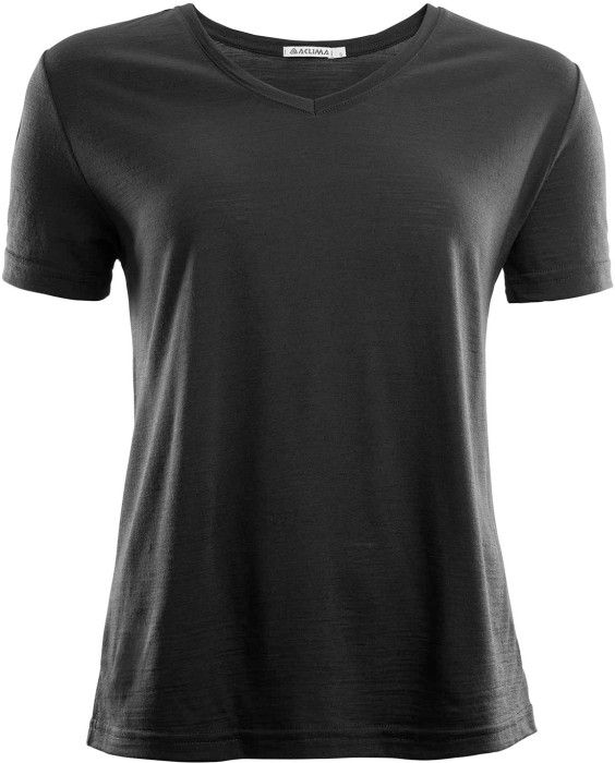 Aclima LightWool T-shirt Loose Fit Woman Jet Black