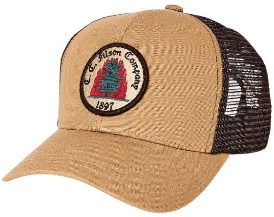 Filson Logger Mesh Cap Wheat / Fire