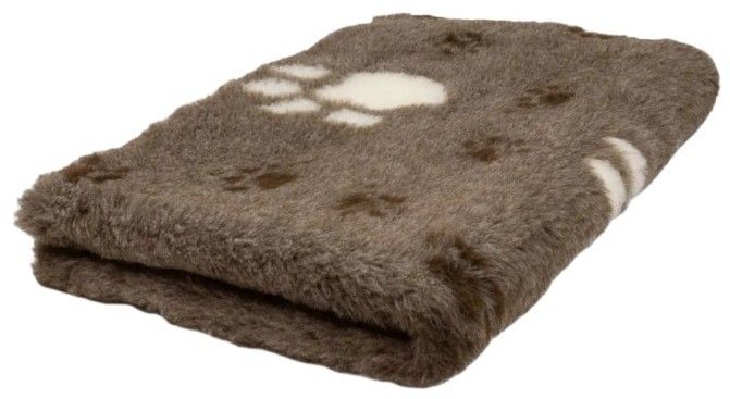 Foxy Fur Dog Mat Thermo Paw 50 x 75 cm Brown