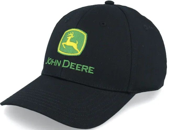 John Deere Logo Nrlad Cap Black