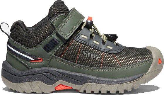 Keen Footwear Keen Kids Targhee Sport C Oli Drab-Safe Ora