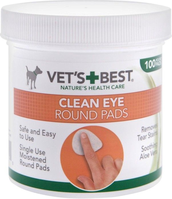 Vet's Best Clean Eye Round Pads 100 pcs