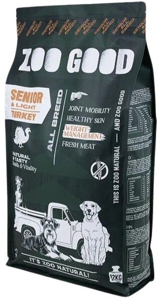 Zoo Good Turkey Light & Senior All Breed 12 kg