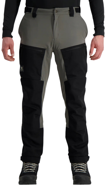 Alaska 1795 Trekking Lite Pro Pant ulkoiluhousut, teräksenharmaa / musta