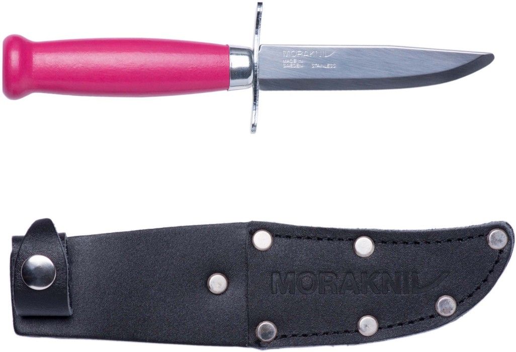 Morakniv Scout 39 Safe Barnkniv Magenta