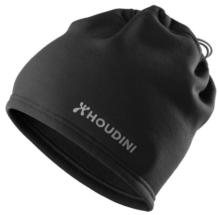 Houdini Power Hat Black/White Logo