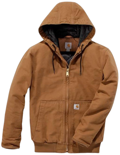Carhartt Workwear Carhartt M's Duck Active Jacket Carhartt® Brown