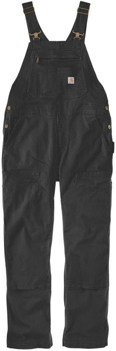 Carhartt Workwear Carhartt W's Ashland Loose Fit Denim Bib Overal Black