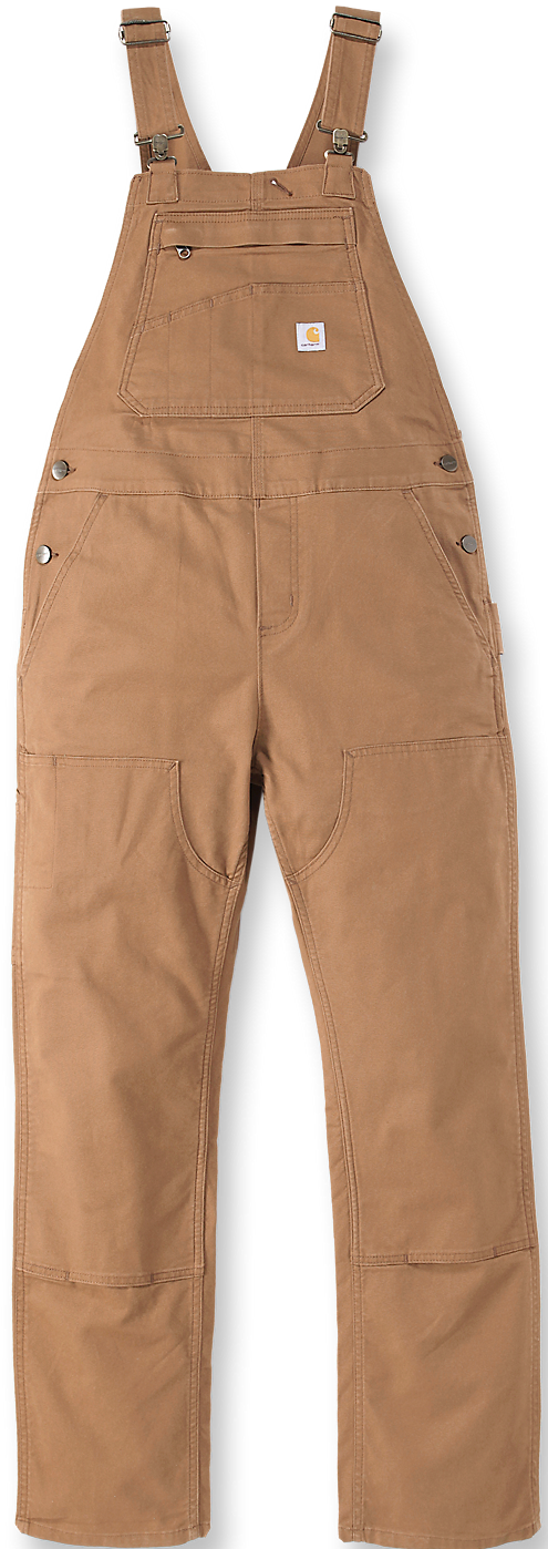 Carhartt Workwear Carhartt W's Ashland Loose Fit Denim Bib Overal Carhartt® Brown