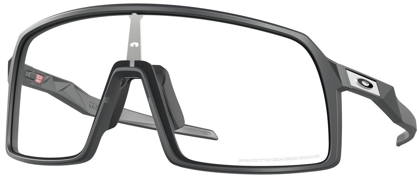 Oakley Sutro Matte Carbon Clear Photochromic