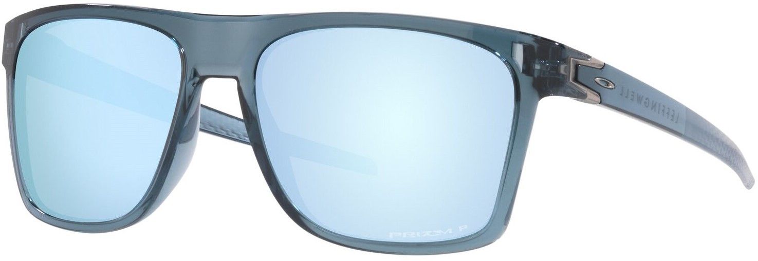 Oakley Leffingwell Crystal Black Prizm Deep Water Polarized