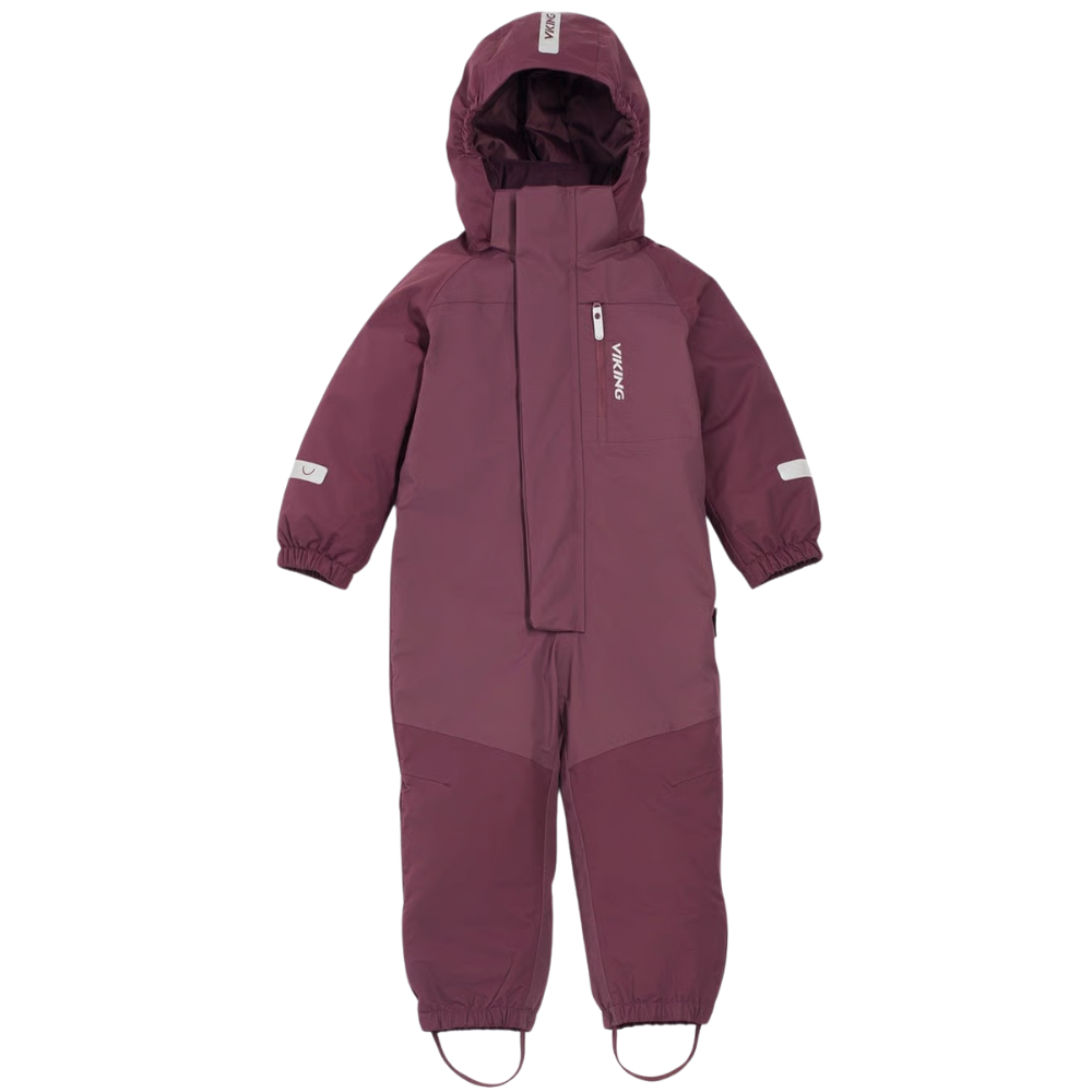 Viking Toasty Winter Thermal Overall Kids Plum