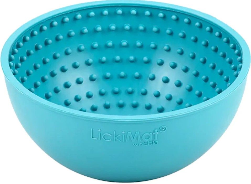 Lickimat Hundskål Wobble 17x17x8 cm
