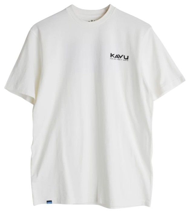 Kavu M's Klear Above Etch Art Off White