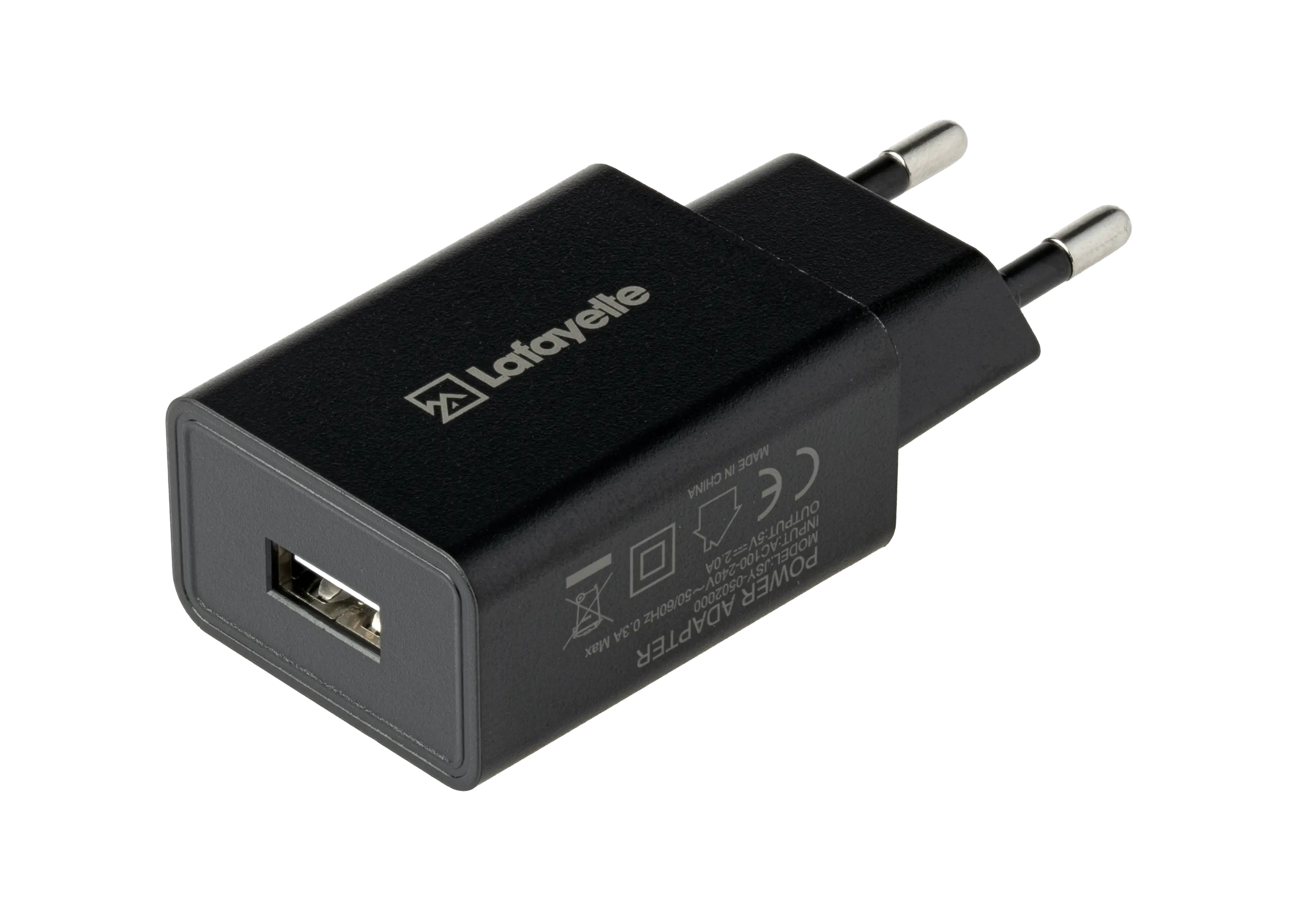 Lafayette Seinäadapteri 1x USB-A