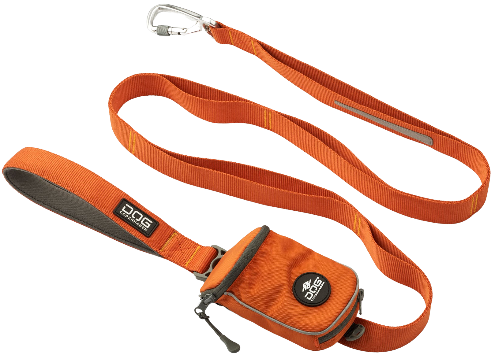 DOG Copenhagen Urban Trail Leash Orange Sun