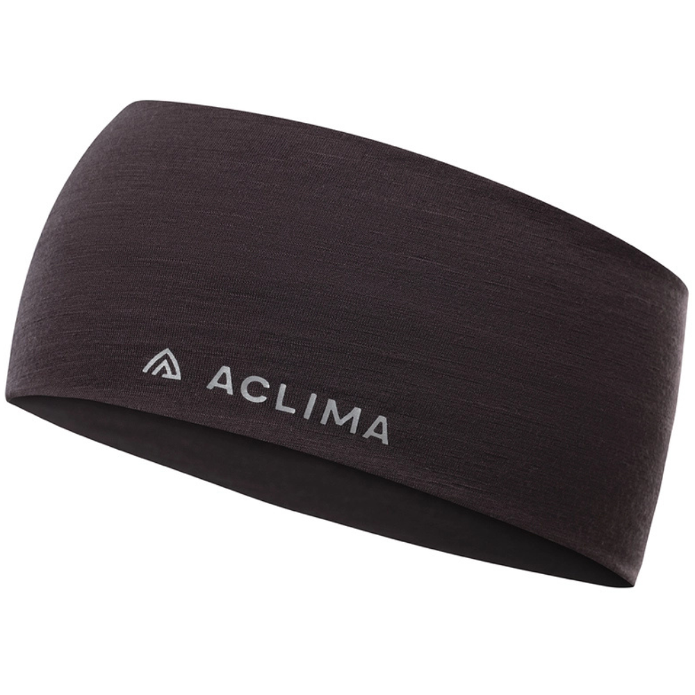 Aclima Lightwool 140 Headband Chocolate Plum