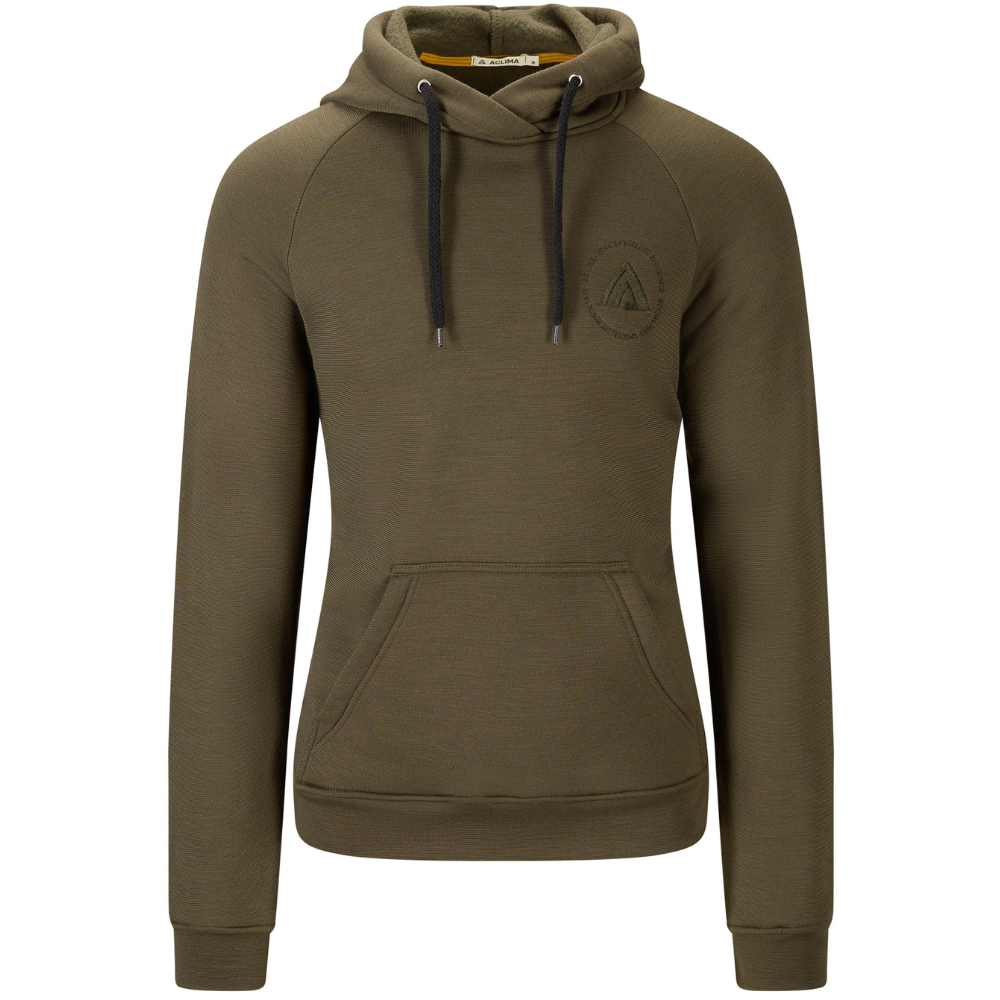 Aclima M's Fleecewool V2 Hoodie Tarmac
