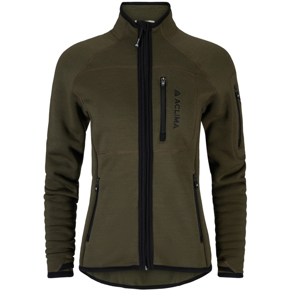 Aclima W's Fleecewool V2 Jacket Tarmac