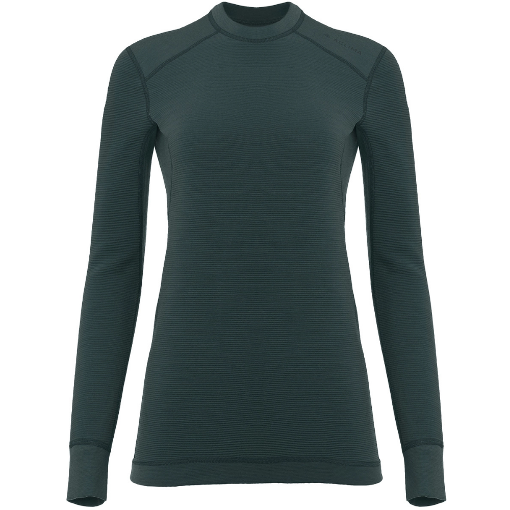 Aclima W's Streamwool Crew Neck Green Gables